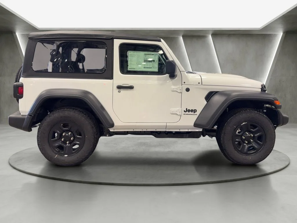 New 2026 Bright White Clear-Coat Exterior Paint Jeep Sport image 6