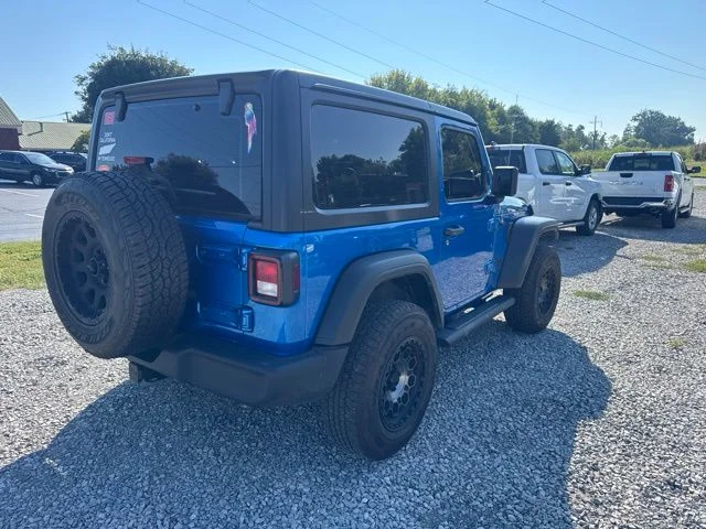 Used 2021 Blue Jeep Sport image 7