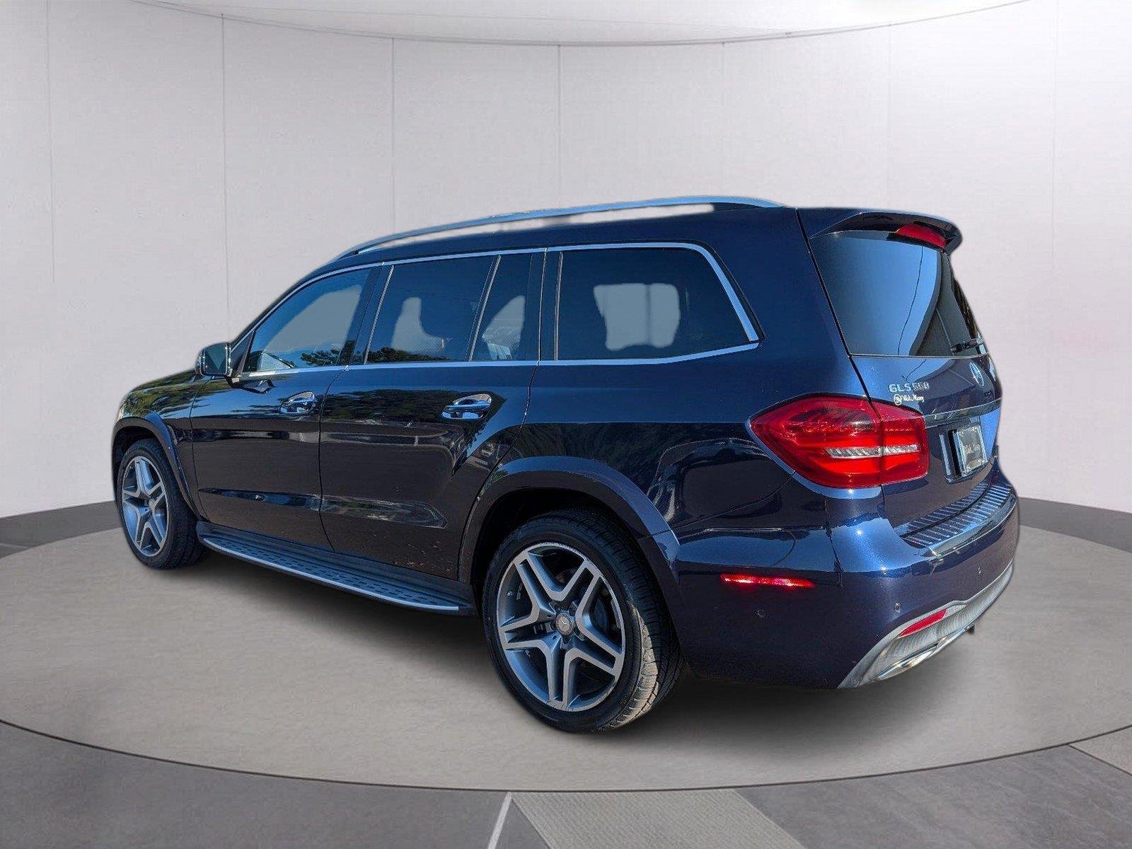 Used 2017 Lunar Blue Metallic Mercedes-Benz GLS 550 image 5