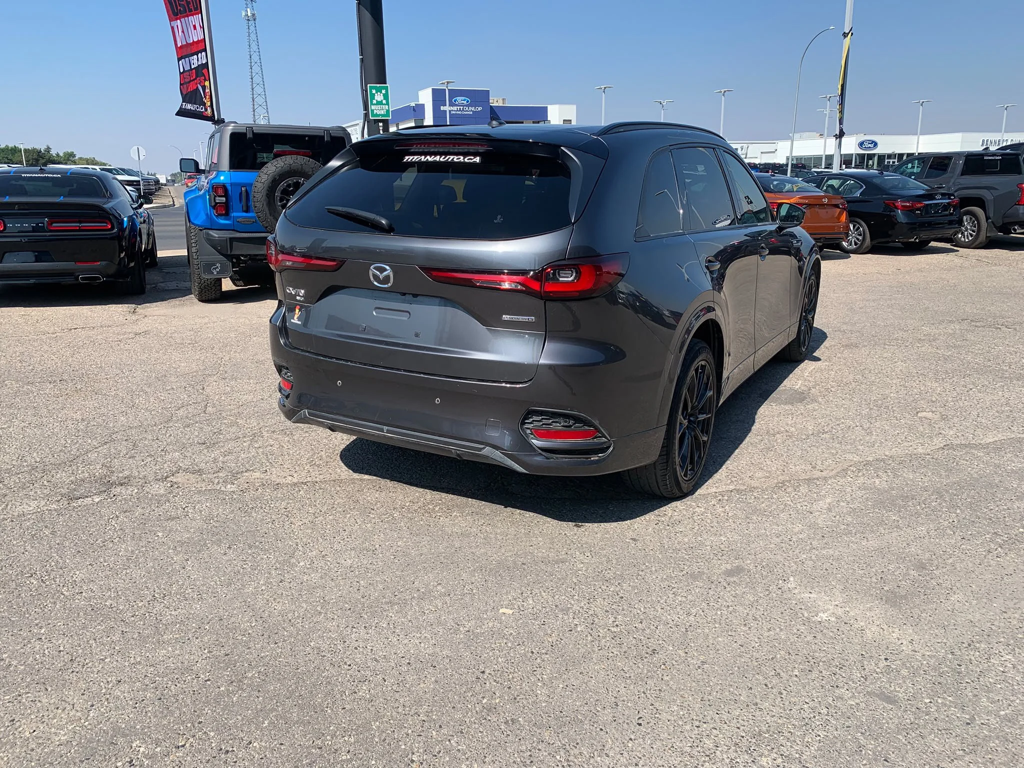 Certified Used 2025 Machine Grey Metallic Mazda GT AWD*Adaptive Cruise | Nav | 360 Cam | Htd Leather | Pano Roof | Htd Wheel | Bose Audio image 13