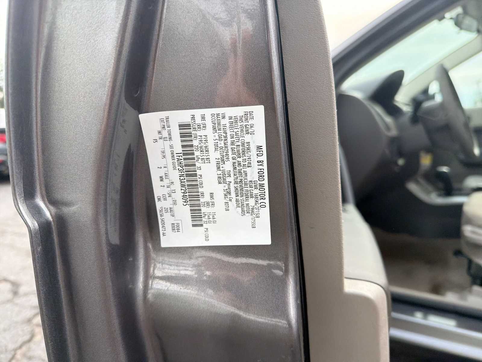 Used 2010 Sterling Grey Metallic Ford SE image 29