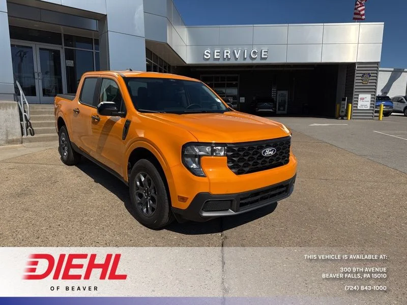 New 2026 Orange Fury Metallic Tri-Coat Ford XLT image 1