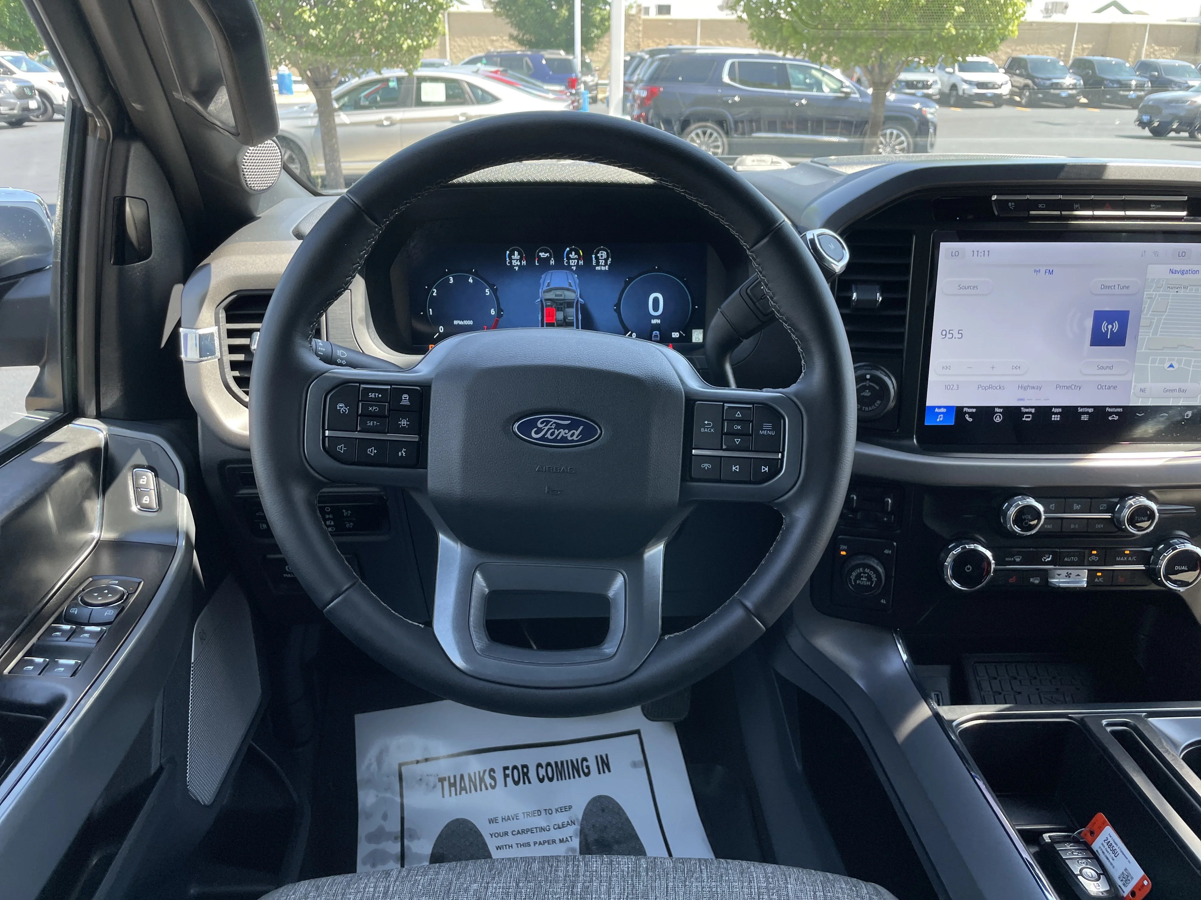 Used 2024 Oxford White Ford XLT image 15