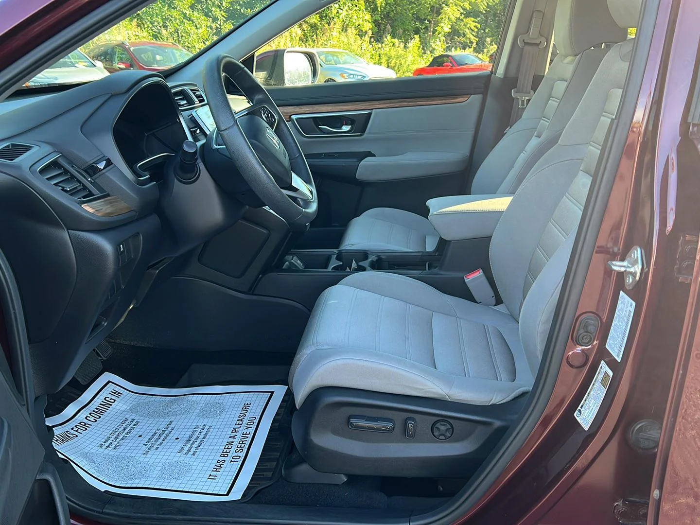 Used 2019 Basque Red Pearl II Honda EX image 4