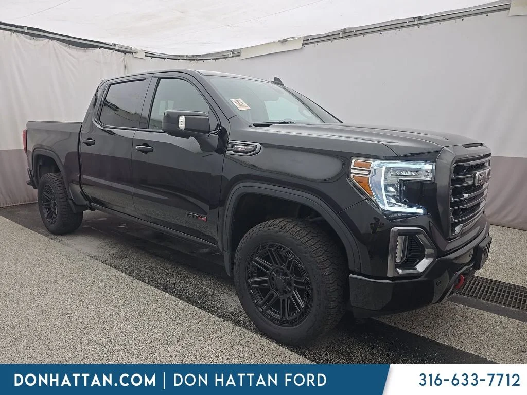 Used 2021 Black GMC AT4 image 6