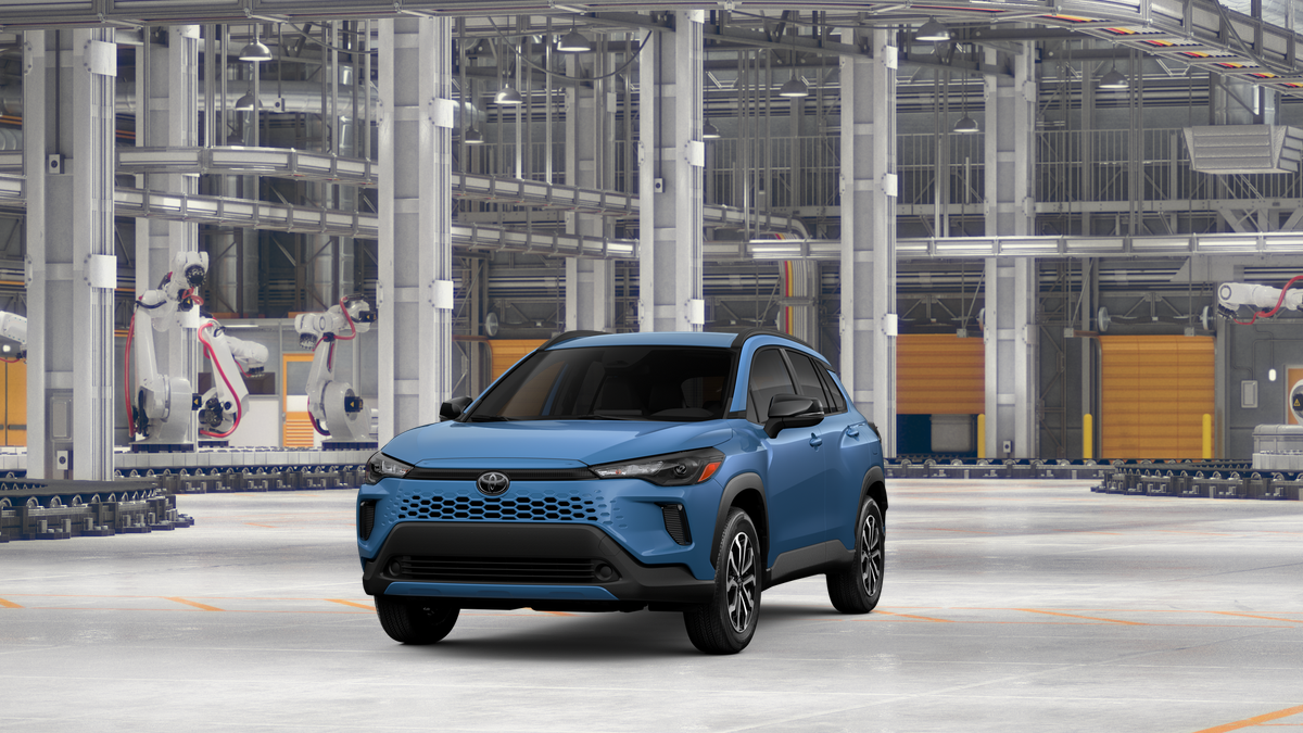 New 2026 Cavalry Blue Toyota Hybrid SE image 18