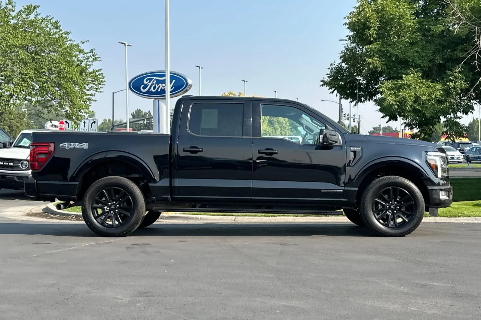 Certified Used 2024 Agate Black Metallic Ford Platinum image 8