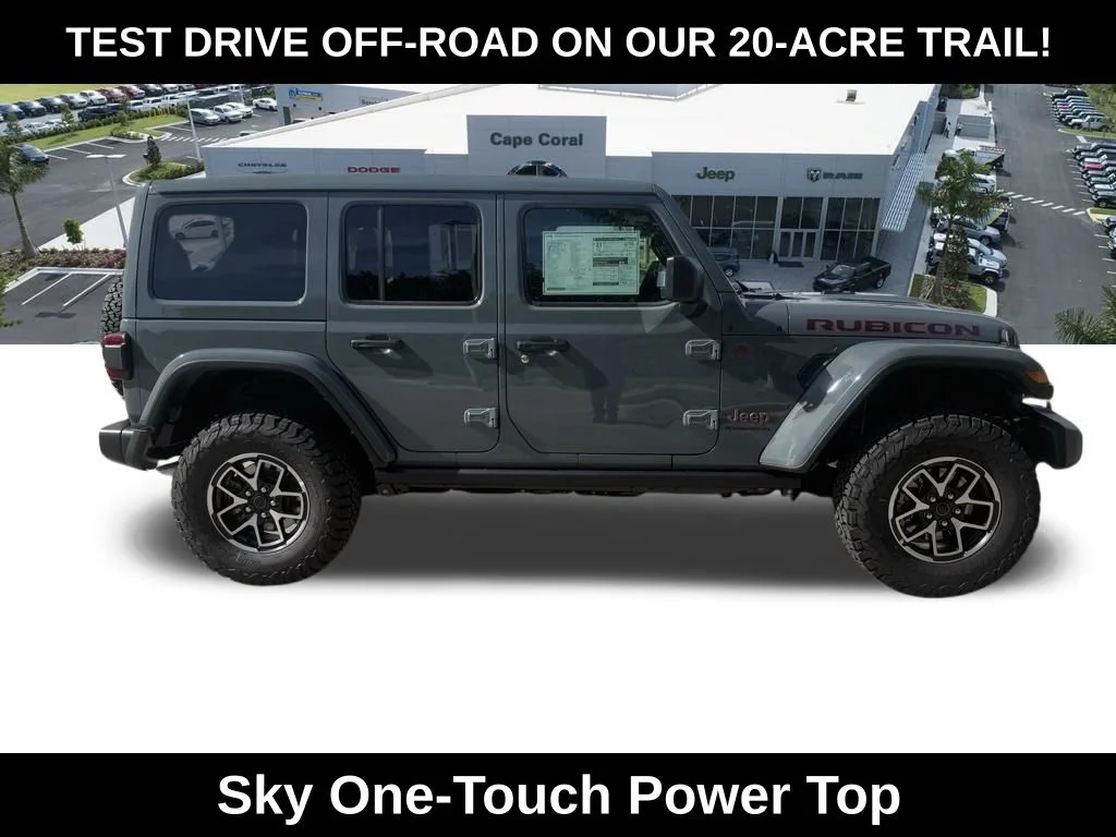 New 2026 Anvil Clearcoat Jeep Rubicon image 3