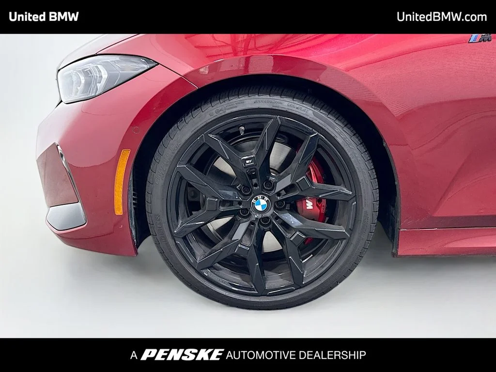 Certified Used 2025 Vegas Red Metallic BMW M340i image 2
