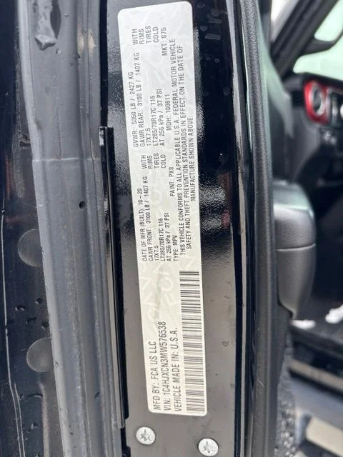 Used 2021 Black Jeep Rubicon image 10