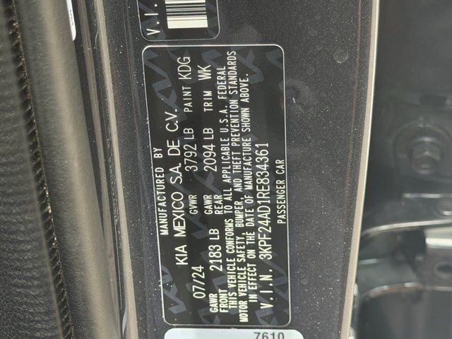 Certified Used 2024 Gray Kia LXS image 31