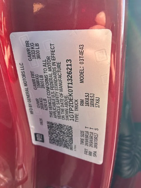 New 2026 Volcanic Red Tintcoat GMC AT4 image 29