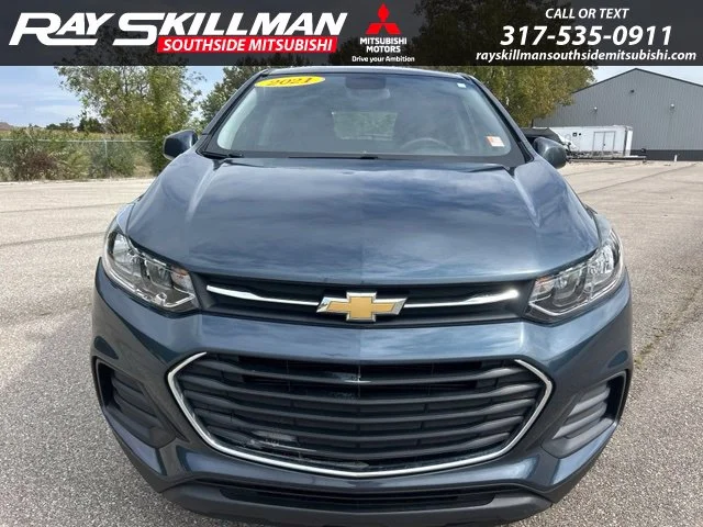 Used 2021 Chevrolet Trax LS with VIN KL7CJKSB2MB304538 for sale in New Whiteland, IN
