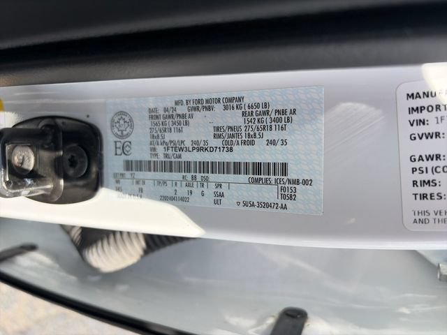 Used 2024 White Ford XLT image 26