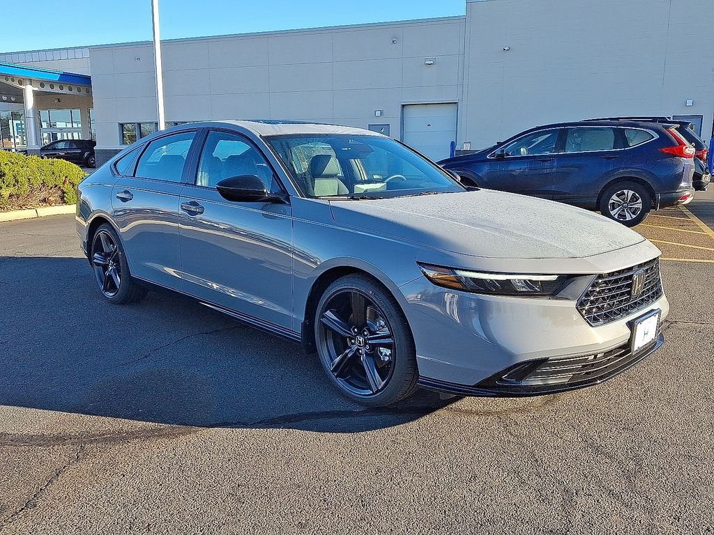 New 2026 Urban Gray Pearl Honda Sport-L Hybrid image 2