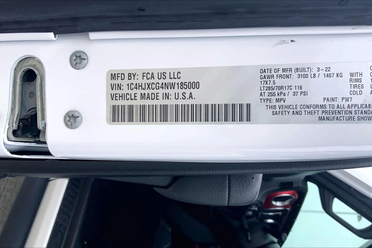Used 2022 Bright White Clearcoat Jeep Rubicon image 28