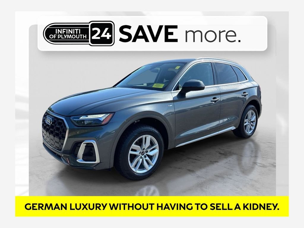 Used 2022 Gray Audi 45 S line Premium image 1