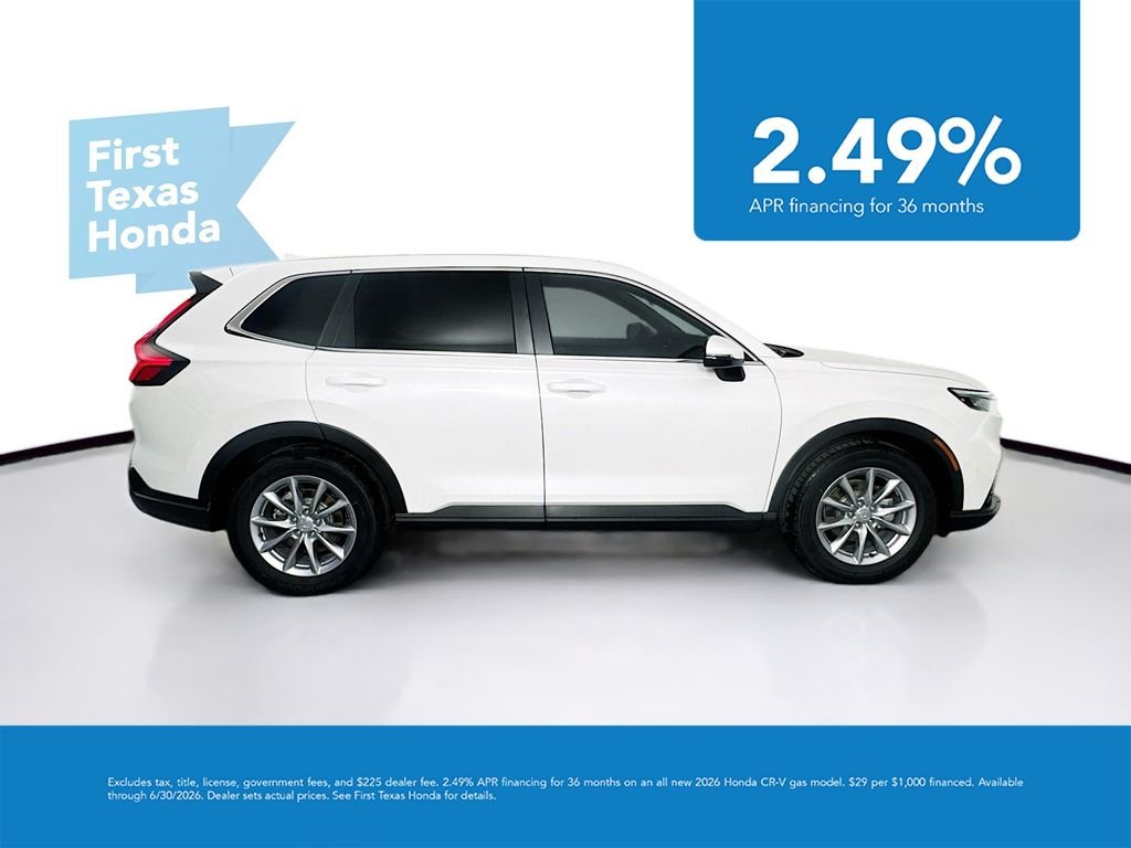 New 2026 Platinum White Pearl Honda EX image 8