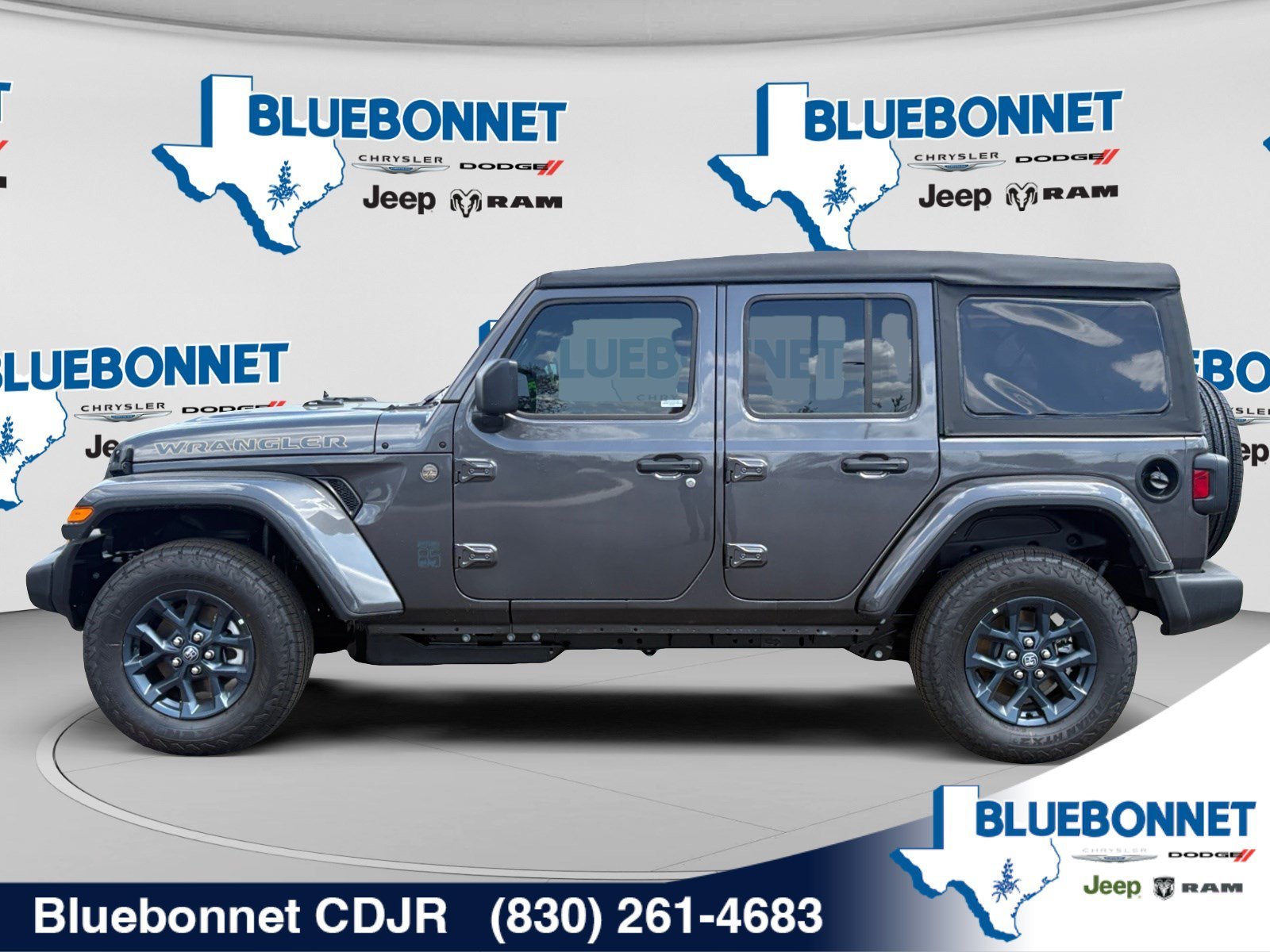 New 2026 Granite Crystal Metallic Clear-Coat Exterior Paint Jeep 85th Anniversary image 8