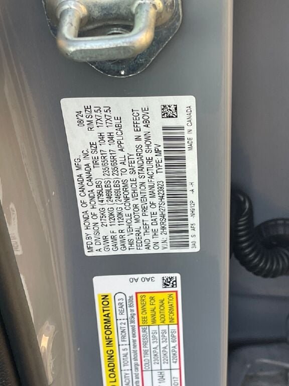 Used 2025 Urban Gray Pearl Honda LX image 37