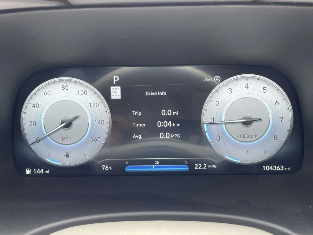 Used 2023 Hyper White Hyundai Limited image 26