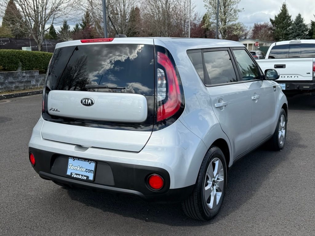 Used 2018 Bright Silver Kia Base image 7
