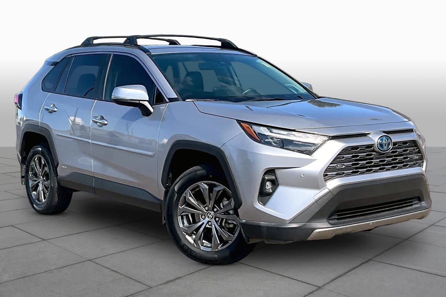 Used 2023 Silver Sky Metallic Toyota Hybrid Limited image 3