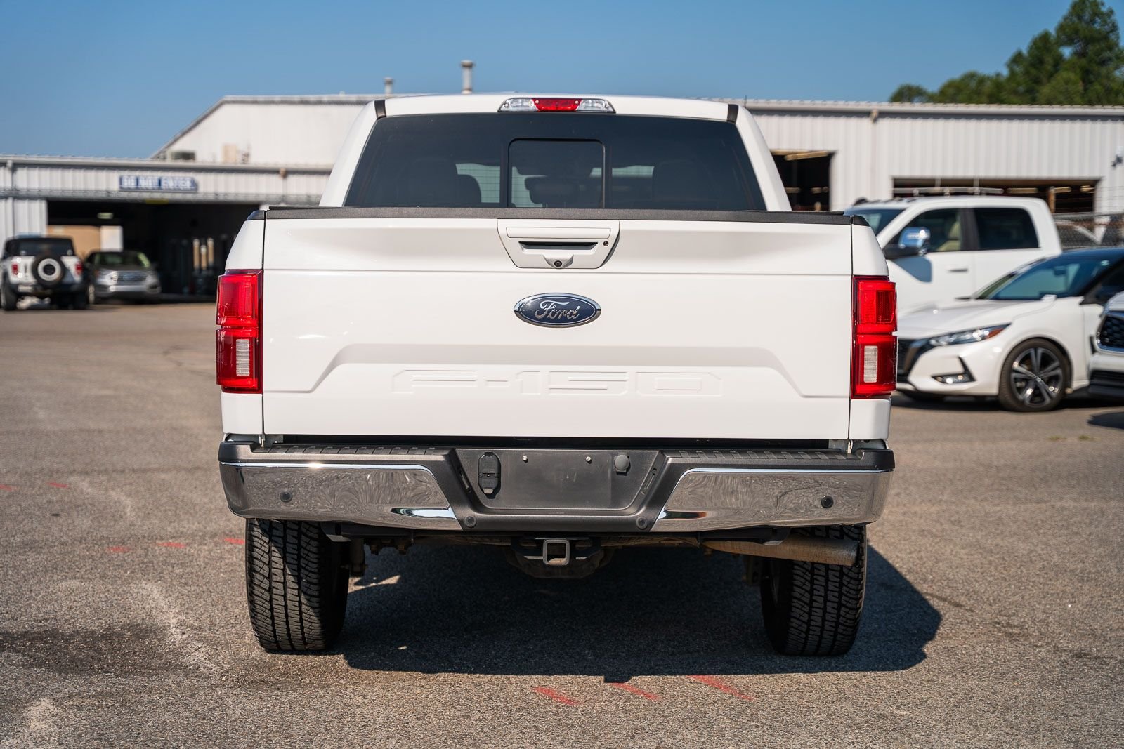 Certified Used 2020 White Ford Lariat image 8