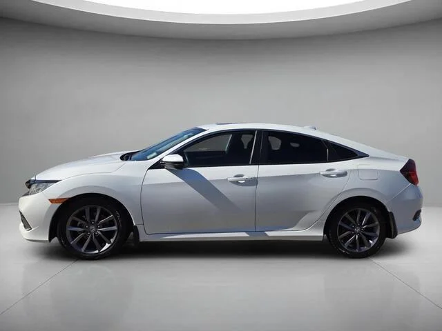 Certified Used 2020 Platinum White Pearl Honda EX image 2