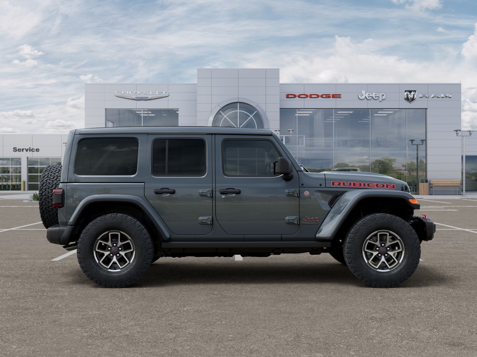 New 2026 Anvil Clear-Coat Exterior Paint Jeep Rubicon X image 47