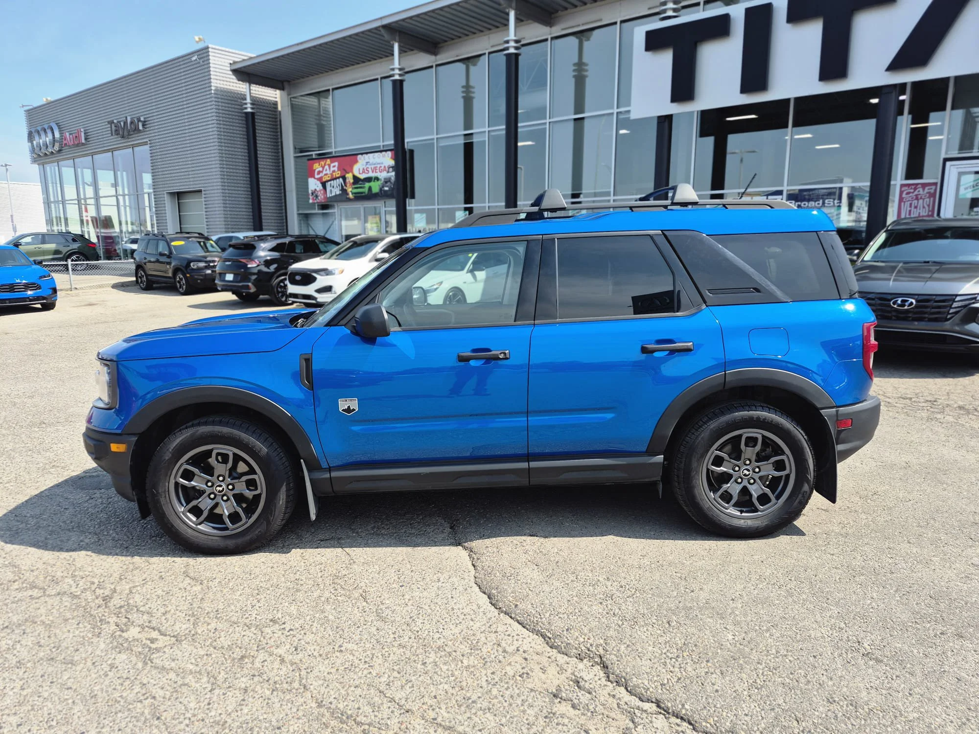 Certified Used 2022 Velocity Blue Metallic Ford Big Bend 4x4*Htd Seats | Remote Start | Lane Keep Assist | CarPlay | Park Assist | Blind Spot Detect image 10