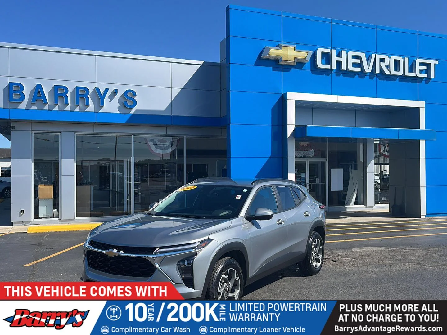 Used 2025 Sterling Gray Metallic Chevrolet LT image 1