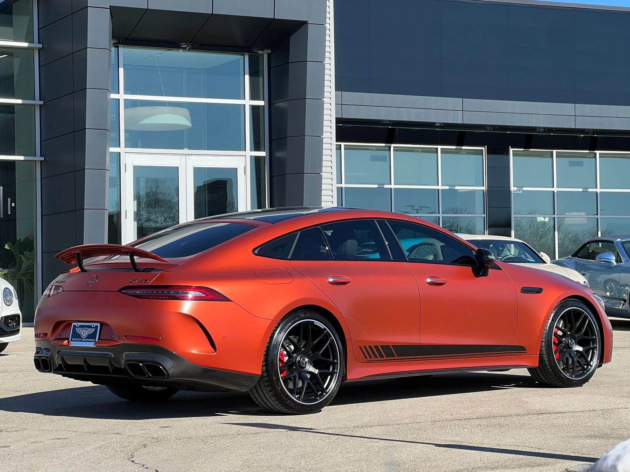Used 2024 Orange Mercedes-Benz Base image 3