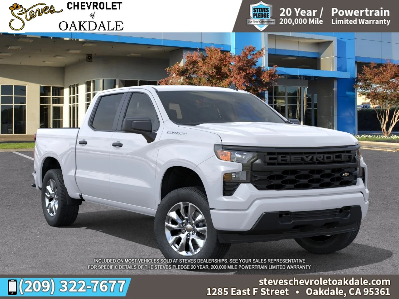 New 2026 Summit White Chevrolet Custom image 7