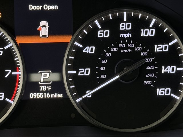 Used 2017 White Diamond Pearl Acura AWD with Advance Package image 10