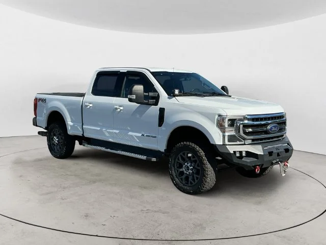 Used 2020 Oxford White Ford Lariat image 3