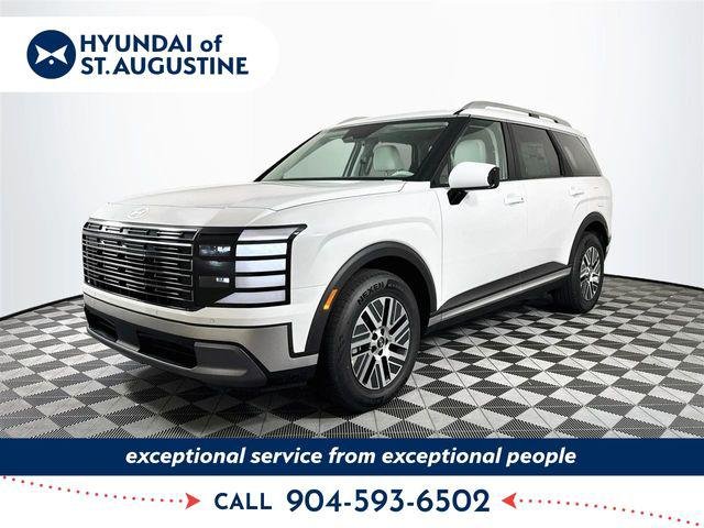 New 2026 White Hyundai Blue SEL 7P image 1