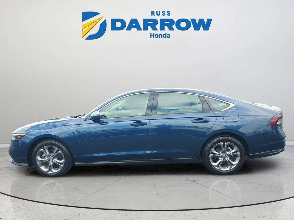 Certified Used 2024 Blue Honda EX image 2