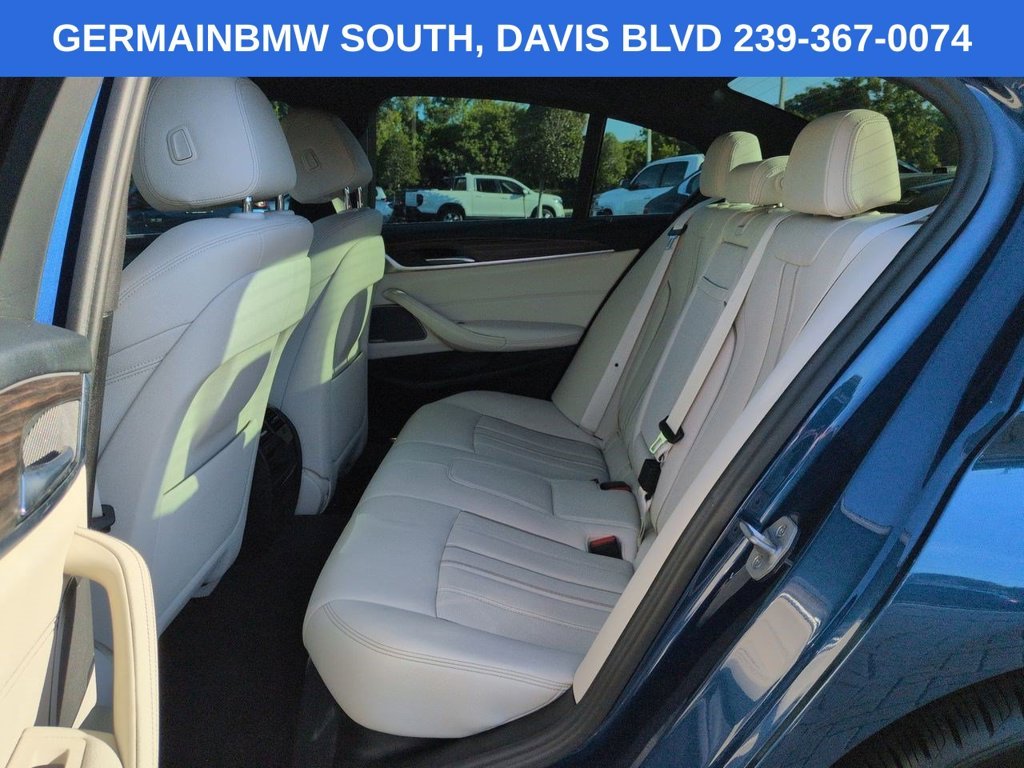 Certified Used 2023 Blue Metallic BMW 530i image 16
