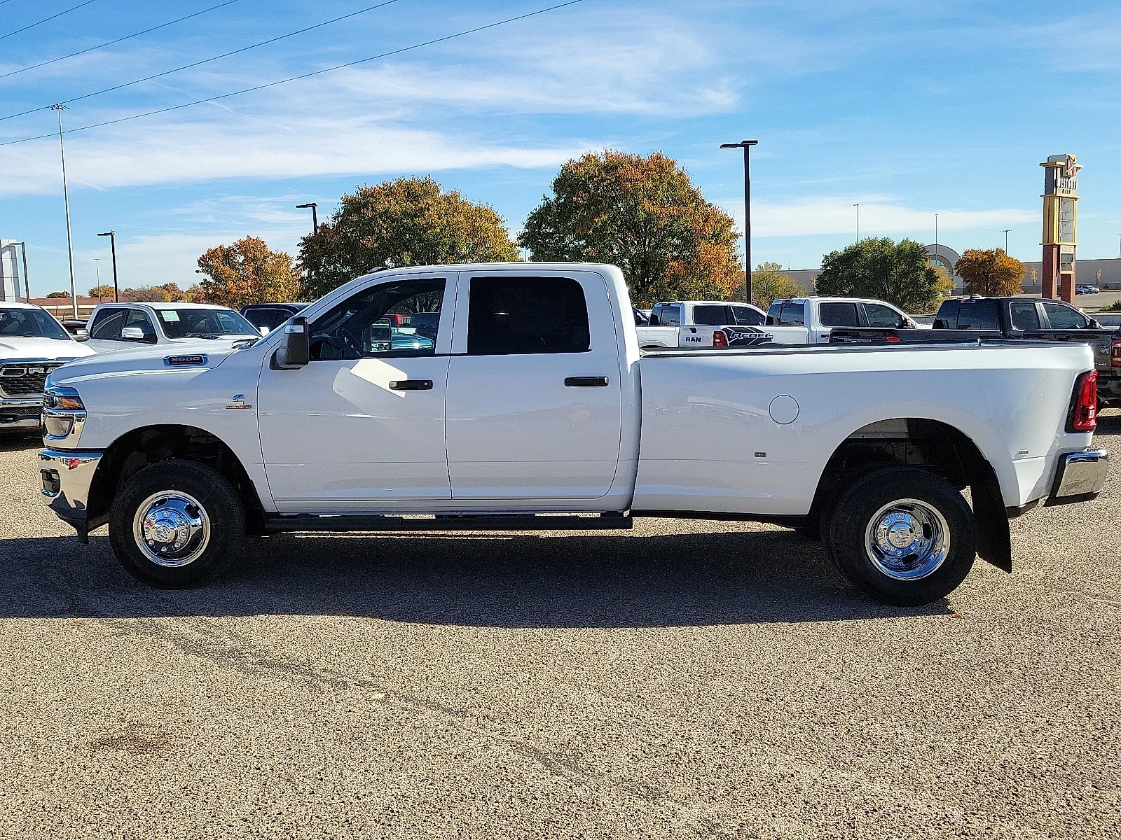 New 2026 Bright White Ram TRADESMAN CREW CAB 4X4 8