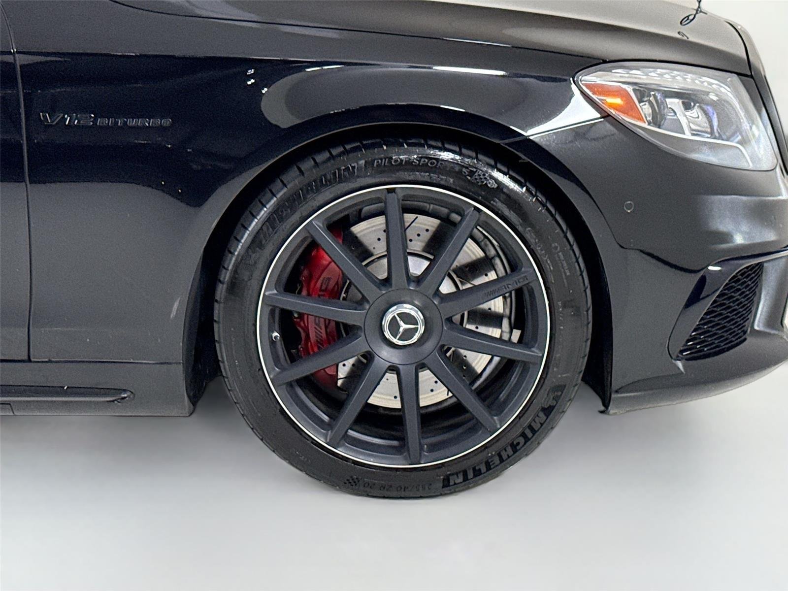 Used 2015 Obsidian Black Metallic Mercedes-Benz S 65 AMG® | Rear TVs | RennTech Upgrades image 44