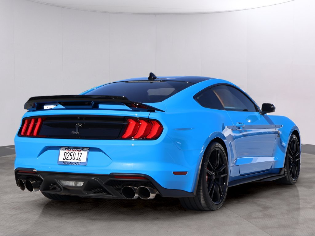 Used 2022 Grabber Blue Metallic Ford Shelby GT500 image 7