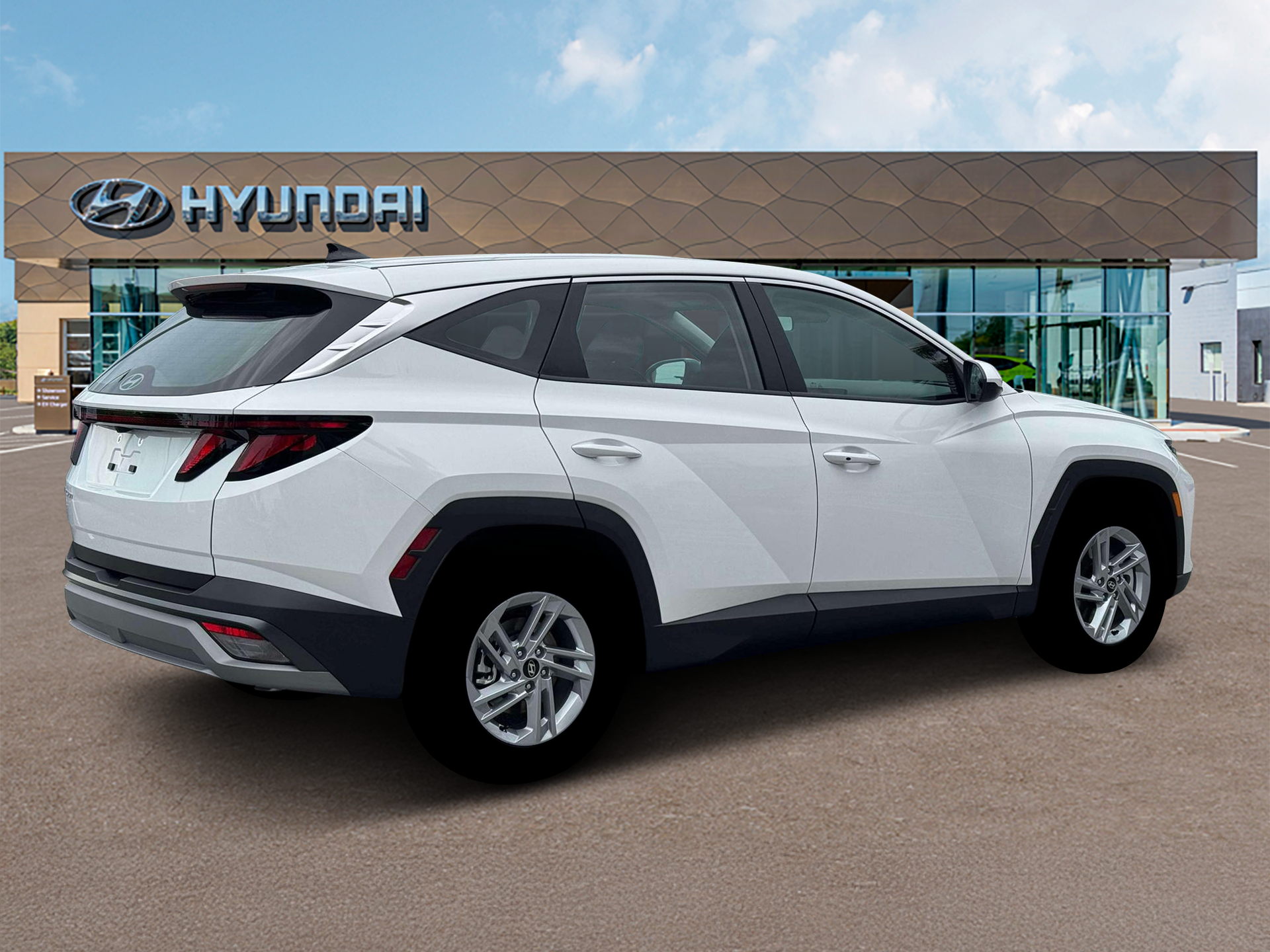 New 2026 White Hyundai SE FWD image 8