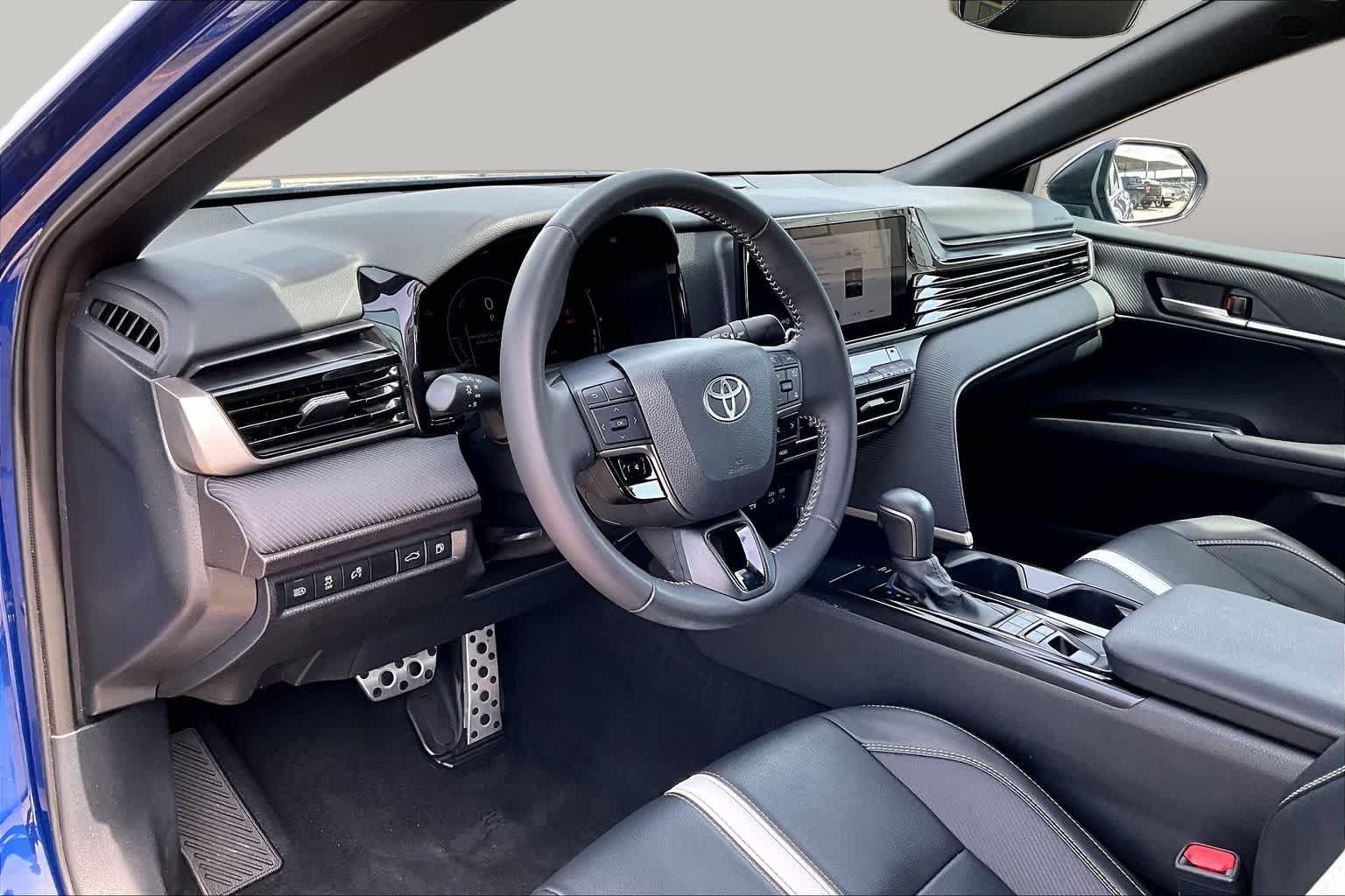 Used 2025 Reservoir Blue Toyota SE image 16