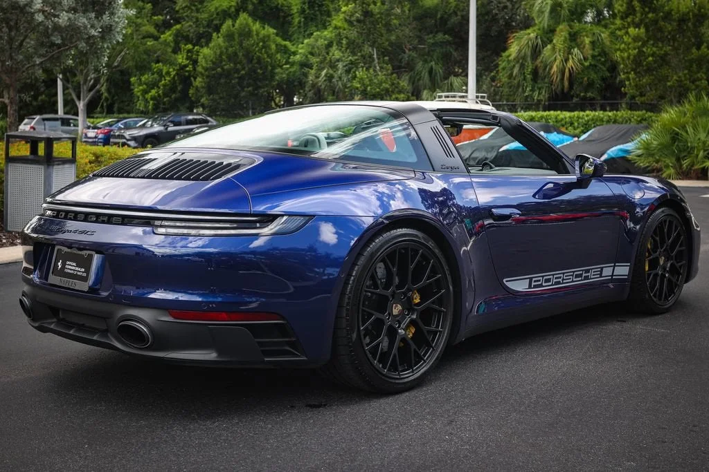 Used 2024 Gentian Blue Metallic Porsche Targa 4 GTS image 6