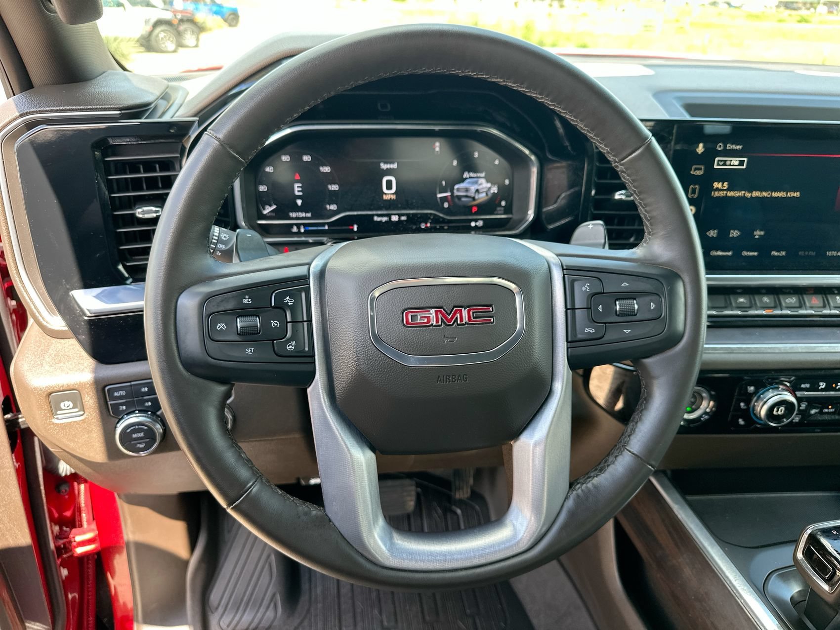 Used 2024 Volcanic Red GMC SLT image 14