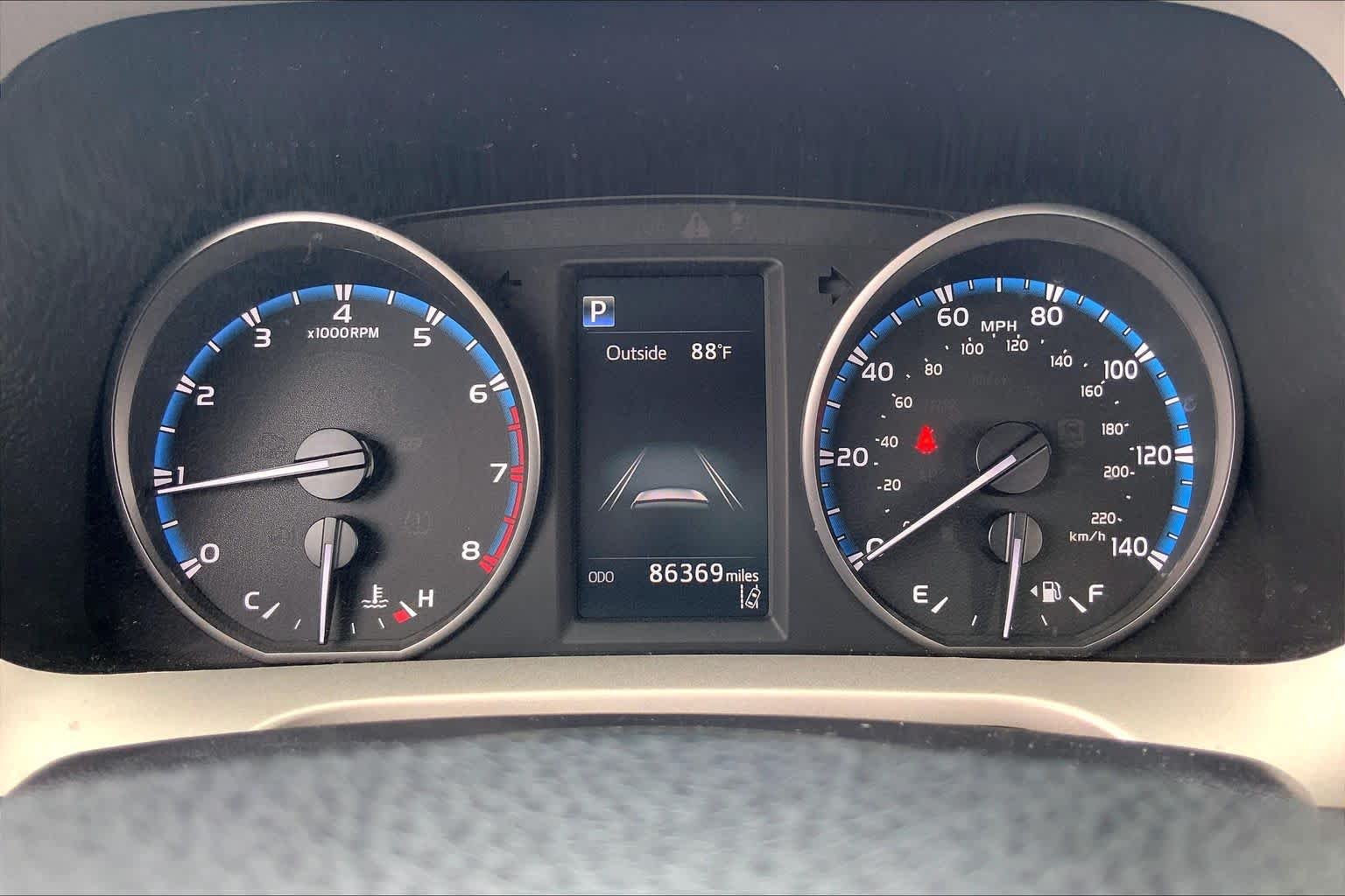 Used 2017 Black Toyota XLE image 25