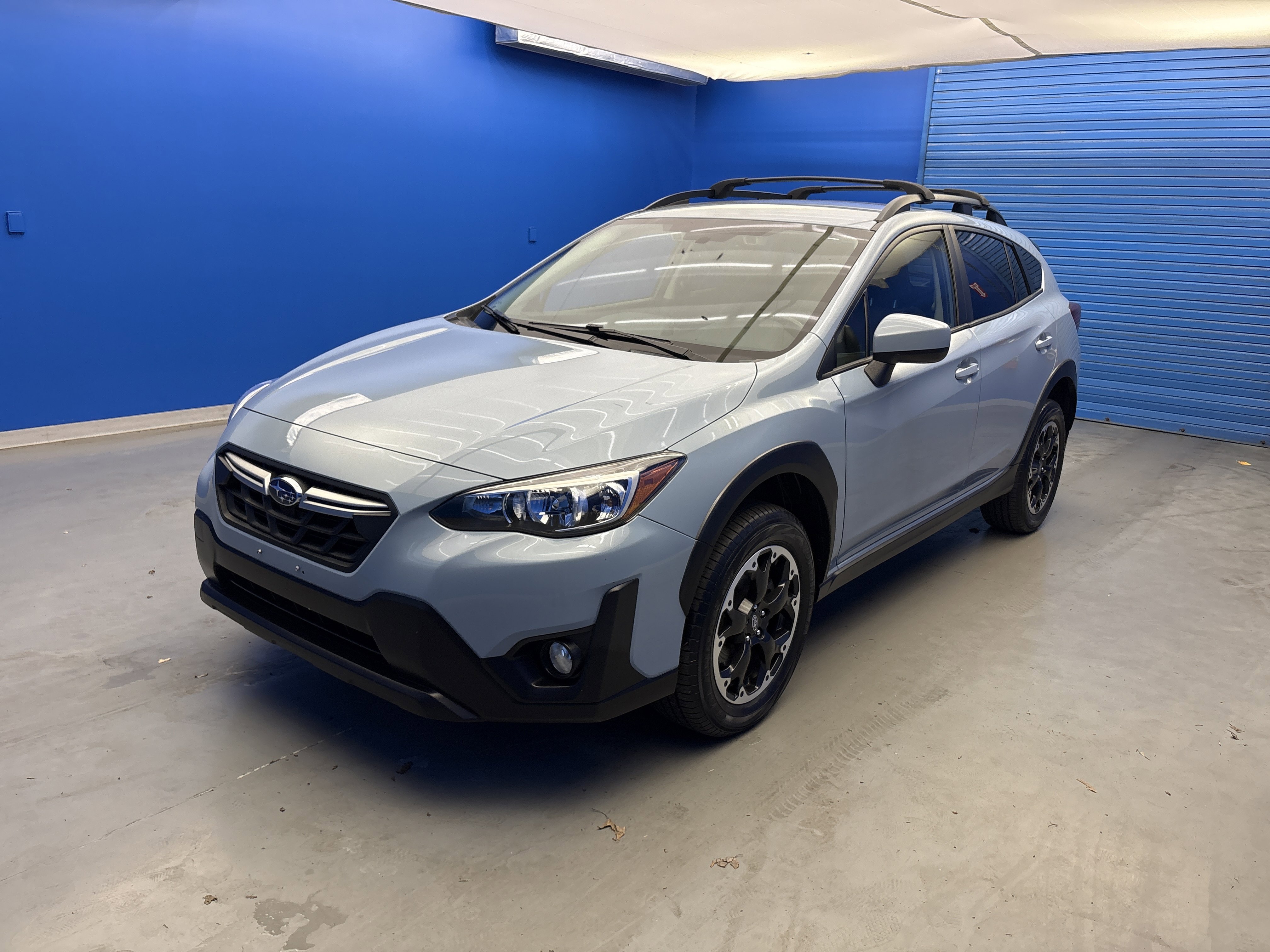 Used 2021 Cool Gray Khaki Subaru Premium image 4