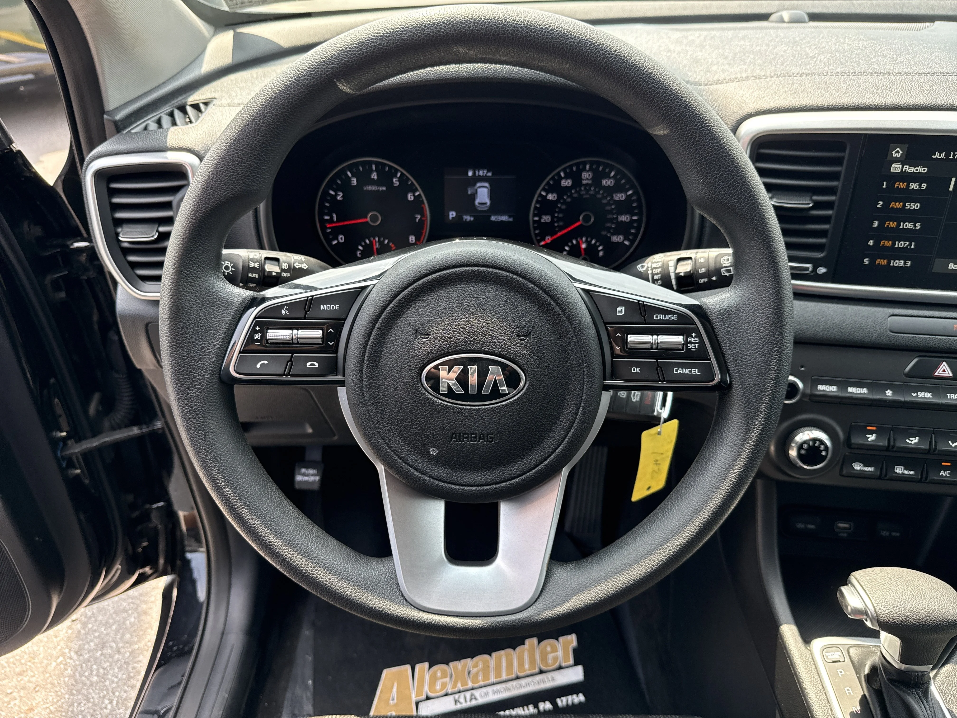 Used 2020 Black Cherry Pearl Kia LX image 17