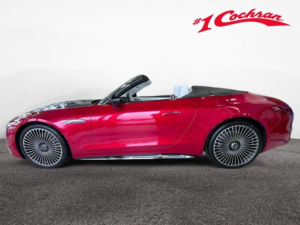 New 2026 MANUFAKTUR Garnet Red Metallic (Red Ambiance) Mercedes-Benz Maybach SL 680 Monogram Series image 10